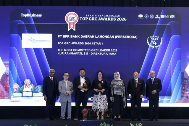 Raih GRC Award 2026, BPR Bank Daerah Lamongan Siap Perkuat Sistem Digital dan Dorong Kredit UMKM
